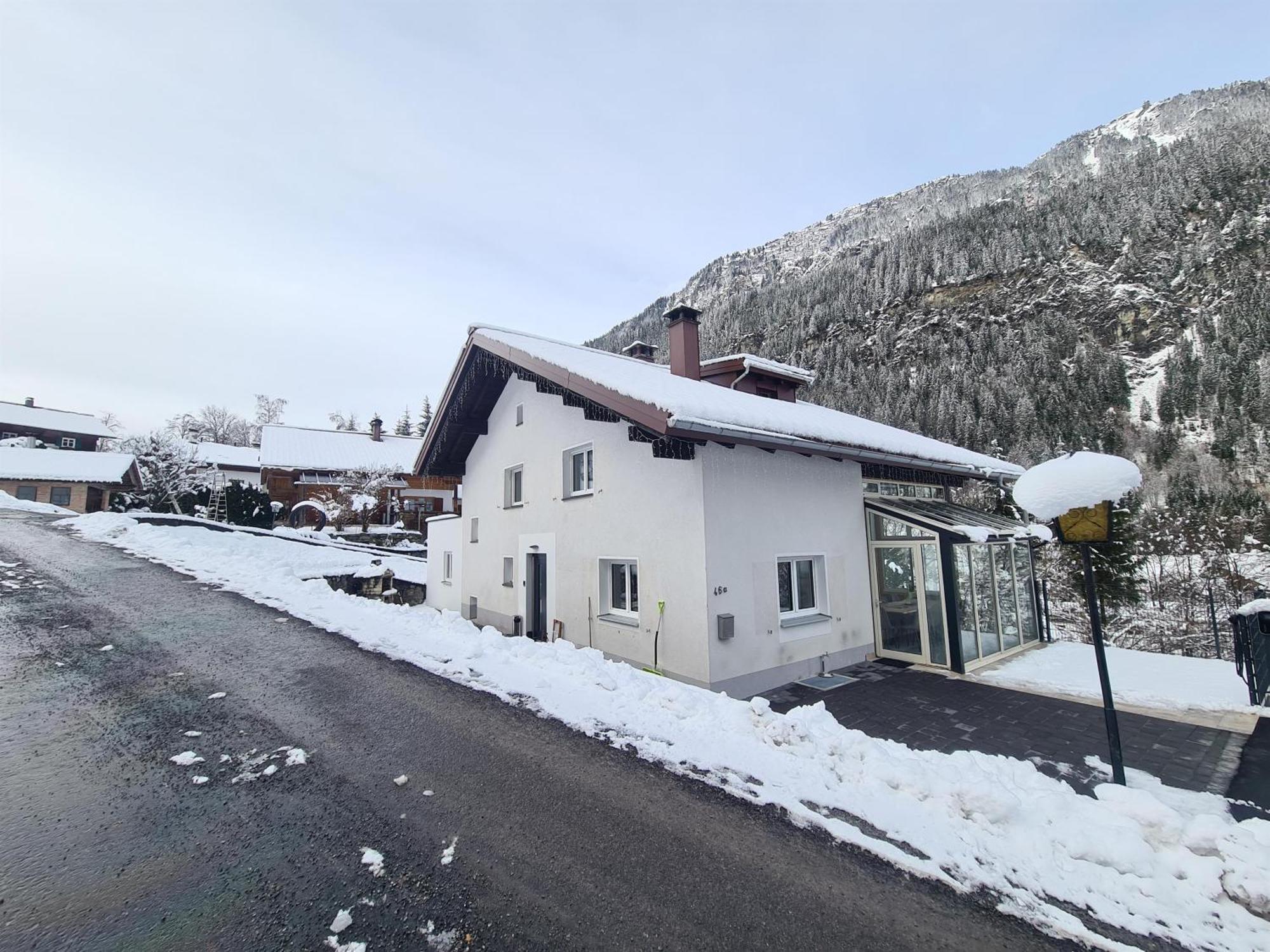 Vila Haus Stehbock Partenen Exteriér fotografie