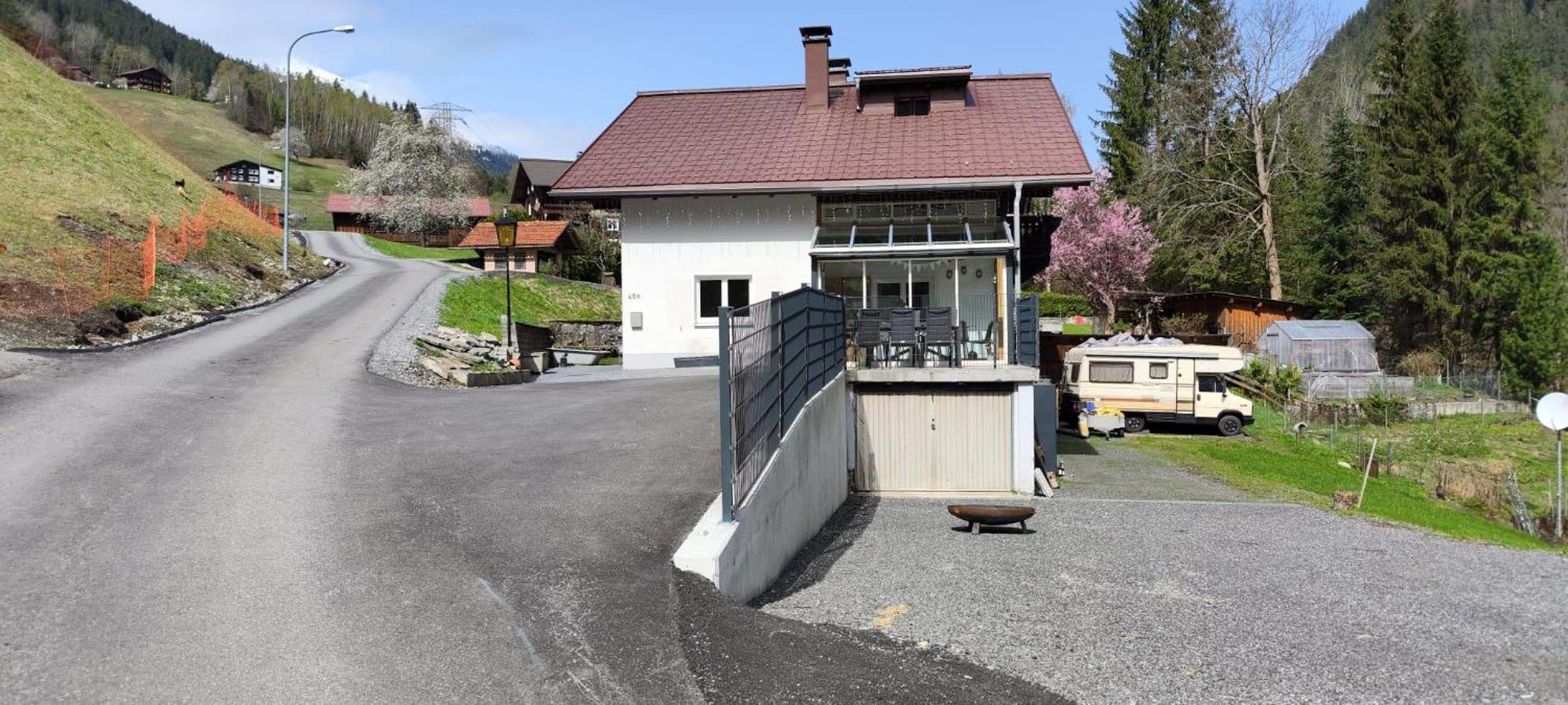 Vila Haus Stehbock Partenen Exteriér fotografie