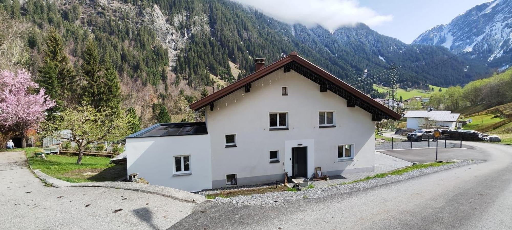 Vila Haus Stehbock Partenen Exteriér fotografie