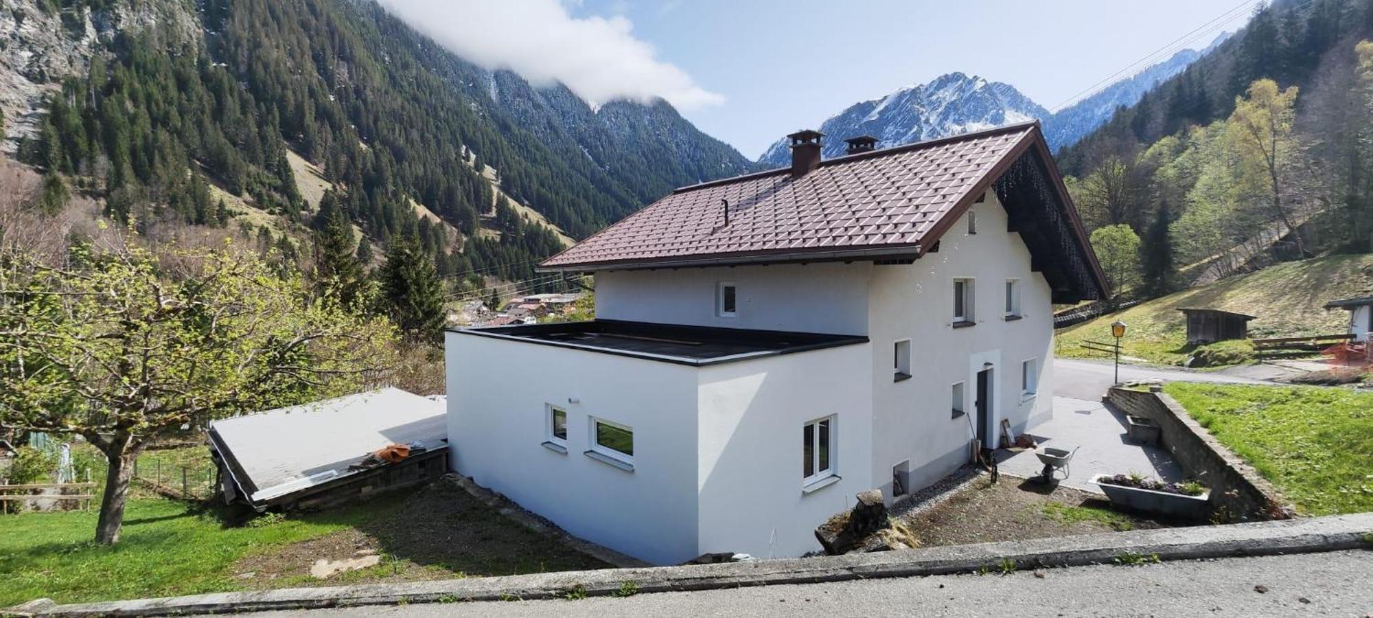 Vila Haus Stehbock Partenen Exteriér fotografie